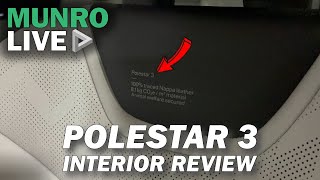 The Designer Handbag of EVs: Polestar 3 Interior Review