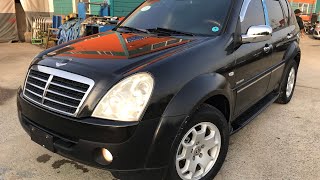 2006 SSANGYONG REXTON 6P225387-A/T+DIESEL+AUTO 4WD+SUNROOF+CAMERA+NAVIGATOR+L.SEATS (SOLD OUT)