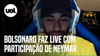 Neymar diz que expôs voto em Bolsonaro após apoio no 'momento mais difícil'