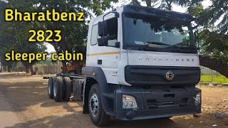 2022 Bharatbenz 2823 bs6 review || cabin chassis truck || sleeper cabin spec, price