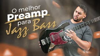 Preamp deOliveira #28 Como TURBINAR o som do seu BAIXO JAZZ BASS Giannini 4 Cordas