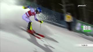 Mikaela Shiffrin Podiums Again with Great Save | Levi Slalom #2 | 2021
