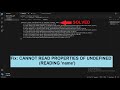 Fix: Cannot read properties of undefined (reading ' ' )