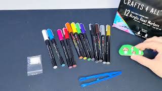 Crafts 4 ALL Acrylic Paint Pens  Review