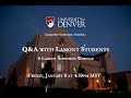 Admissions Q&A with Current Lamont Students