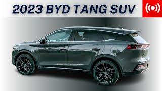 2023 BYD Tang Mid Size Electric SUV New Launch Date Prices Specs