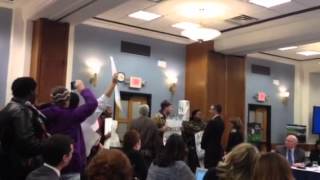 Video: BAMN protests at University of Michigan regents meeting