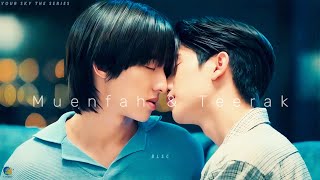 ❤️‍🔥 Muenfah \u0026 Teerak🌟 [BL Your Sky The Series] 🇹🇭 #bl #blseries #bldrama #thaibl #kiss #edit