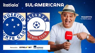 CRUZEIRO X ALIANZA FC AO VIVO NA ITATIAIA | REACT DA SUL-AMERICANA 2024