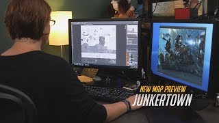 New Map Preview: Junkertown | Overwatch (EU)