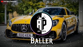 Baller (Slowed+Reverb) | Shubh | AP Bass Boosted