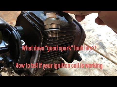 What color is a good spark?