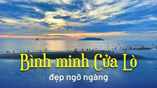 Bình minh trên biển Cửa Lò Nghệ An | Bạch Hoàng Travel