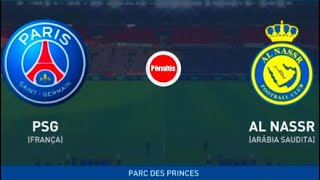PSG PARIS SAINT-GERMAIN x AL NASSR (CRISTIANO RONALDO) PARC DES PINCESS DECISÃO DE PÊNALTIS FIFA 23
