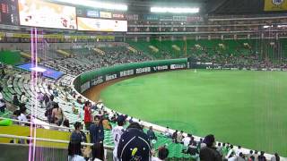 2014年3月11日東京ヤクルトスワローズ1-9応援歌メドレー