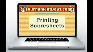 TB Tutorial Print Scoresheets