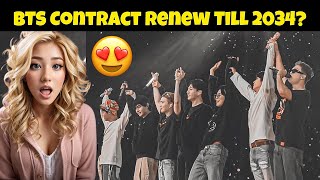 BTS contract renewed till 2034!! FAKE or REAL⁉️