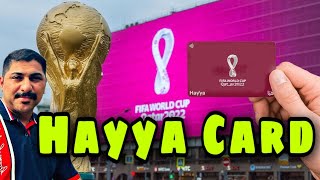 How to apply for your Hayya Card | Fifa World Cup | Qatar 2022 | English #hayyacard