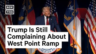 Donald Trump Complains About the West Point Ramp… Again