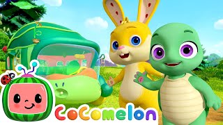🚍 Wheels on the Bus KARAOKE! 🚍| CoComelon Fantasy Animals | Sing Along With Me! | Moonbug Kids Songs