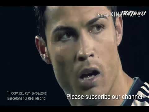 Cristiano Ronaldo All Goals Vs Barcelona - YouTube