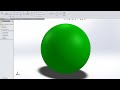 SOLIDWORKS Tutorial - Learn How to Make a Sphere (Ball) in SolidWorks