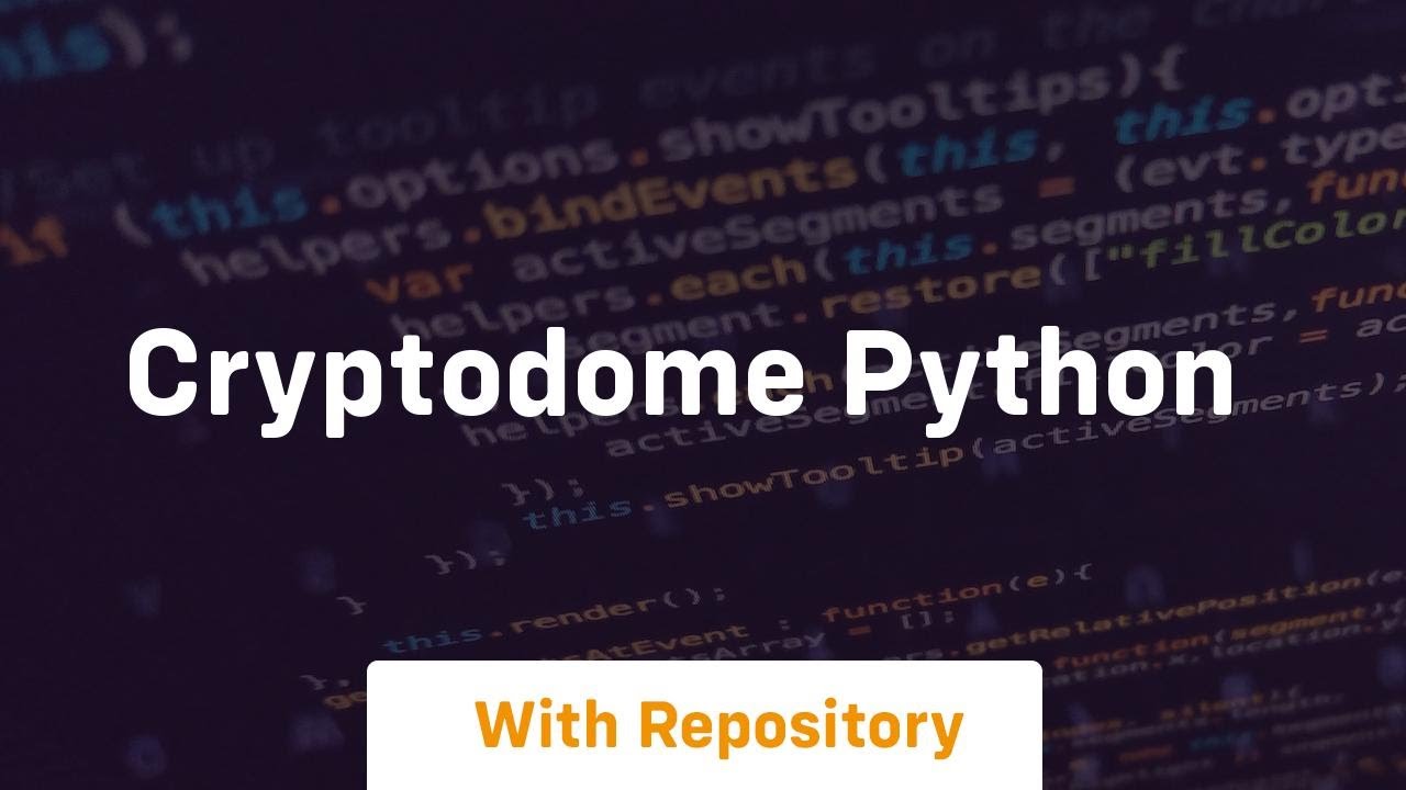 Cryptodome Python Youtube