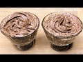 Only 2 Ingredients Chocolate Mousse in 15 Minutes  Chocolate Dessert Recipe  Chocolate Mousse