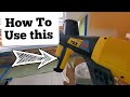 How to use the Wagner power tex spraytech texture sprayer and how to thin your wall  texture.