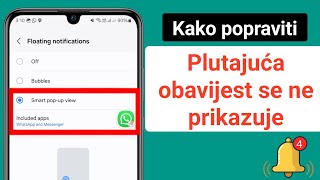 Kako popraviti lebdeću obavijest koja se ne prikazuje na početnom zaslonu