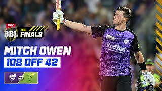 Mitch Owen Equals The Fastest BBL Century Ever 😱 | #BBL14