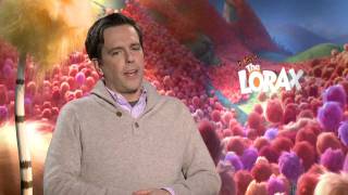The Lorax Ed Helm's Official Sit Down Interview [HD] | ScreenSlam