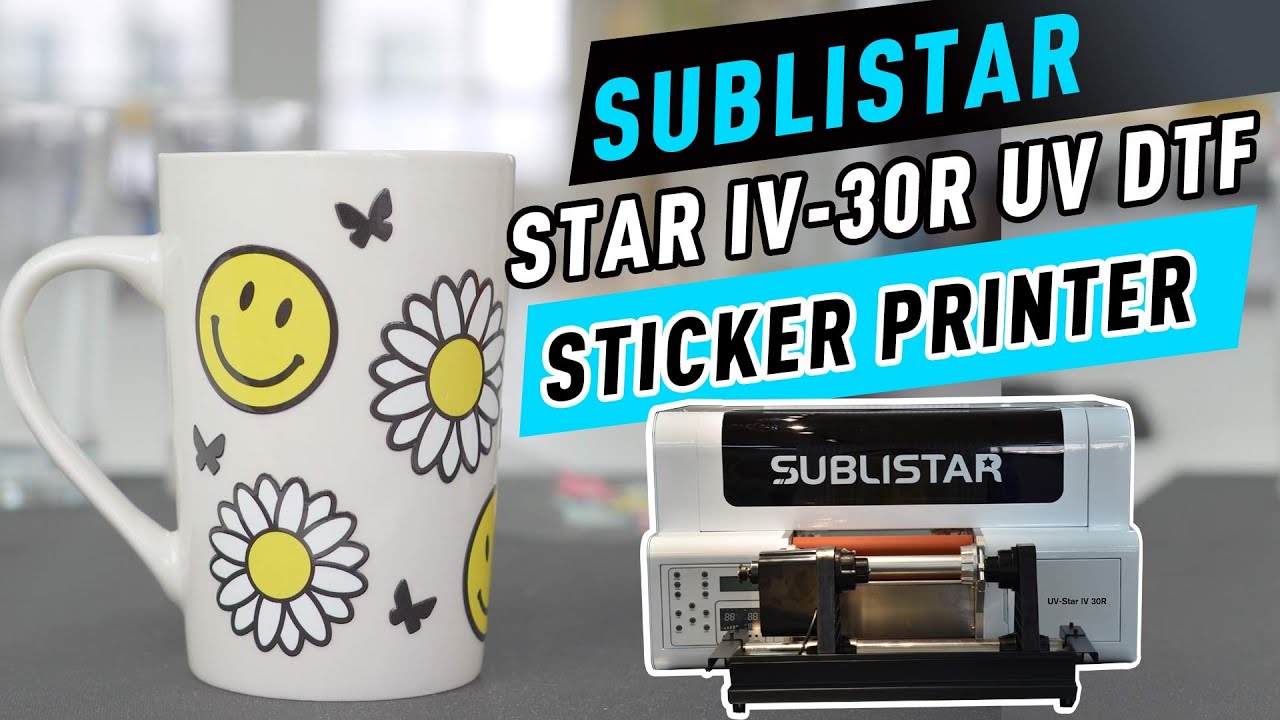 Sublistar Star Iv 30r A3 Uv Dtf Sticker Printer Sublistar