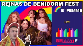 (ESP) Reacción - E' Femme - Uff! - Benidorm Fest