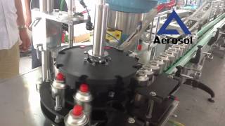 Automatic Cap Pressing Machine for Aerosol Cans