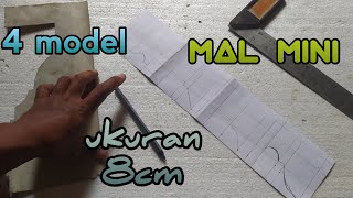 CARA MEMBUAT MAL BINGKAI UKURAN 8CM