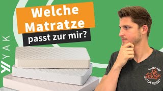 Welche Matratze passt zu mir? 6 Kriterien die Du beachten musst 💡