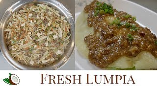 "Fresh" Lumpia Recipe, aka Lumpiang Sariwa | Filipino Food Recipes