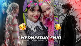 WEDNESDAY ENID ONE KISS × I WAS NEVER THERE | WEDNESDAY ADDAMS × ENID FRIENDSHIP EDIT | NETFLIX