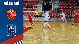 U21 Futsal : Monténégro-France (0-7), le résumé