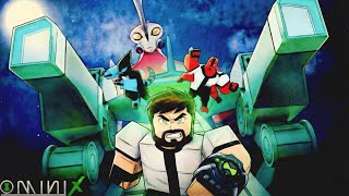 BEN 10K OMNITRIX SHOWCASE OMNI X DEFINITIVE - Omni X #roblox #ben10