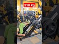 310 kg weight leg press