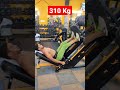 310 kg weight leg press