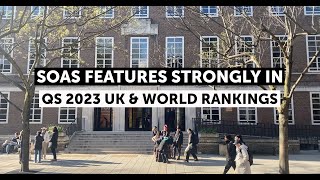 SOAS performs strongly in QS UK & World Rankings 2023
