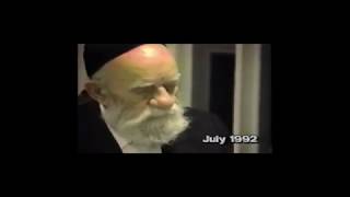 Hacham Yaakov Kassin speaking about his younger years in Yerushalayim   Jully 1992