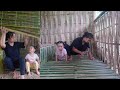 200 Days: House Building Journey - 16-Year-Old Single Mother Built a Bamboo House Alone