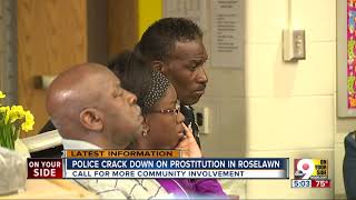 Police crack down on prostitution in Roselawn