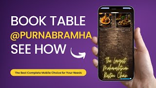 Prebooking of Table At Purnabramha