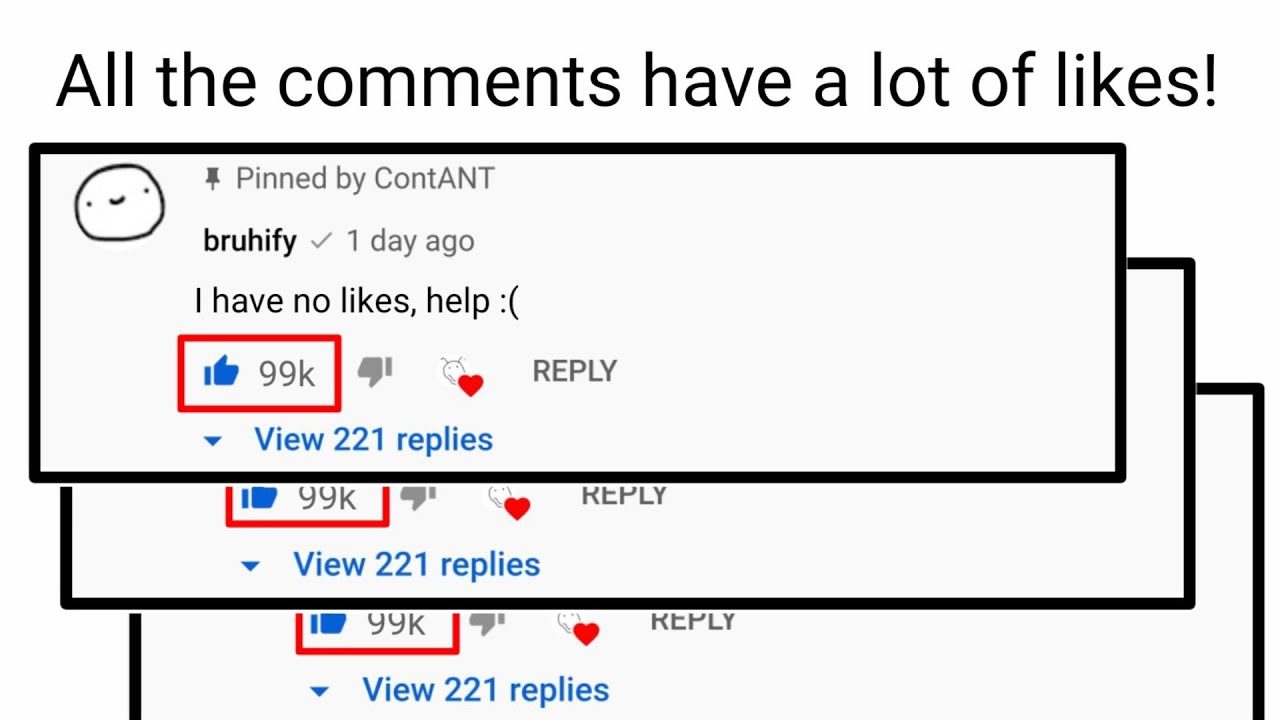 All The Comments On This Video Will Have A Lot Of Likes! - YouTube