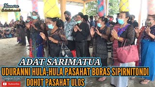 adat Sari Matua Uduran Hula-Hula Pasahat Boras sipirni tondi \u0026 Ulos Sitorop rambu